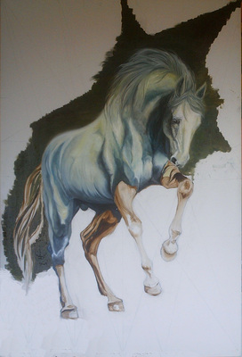 peinture cheval